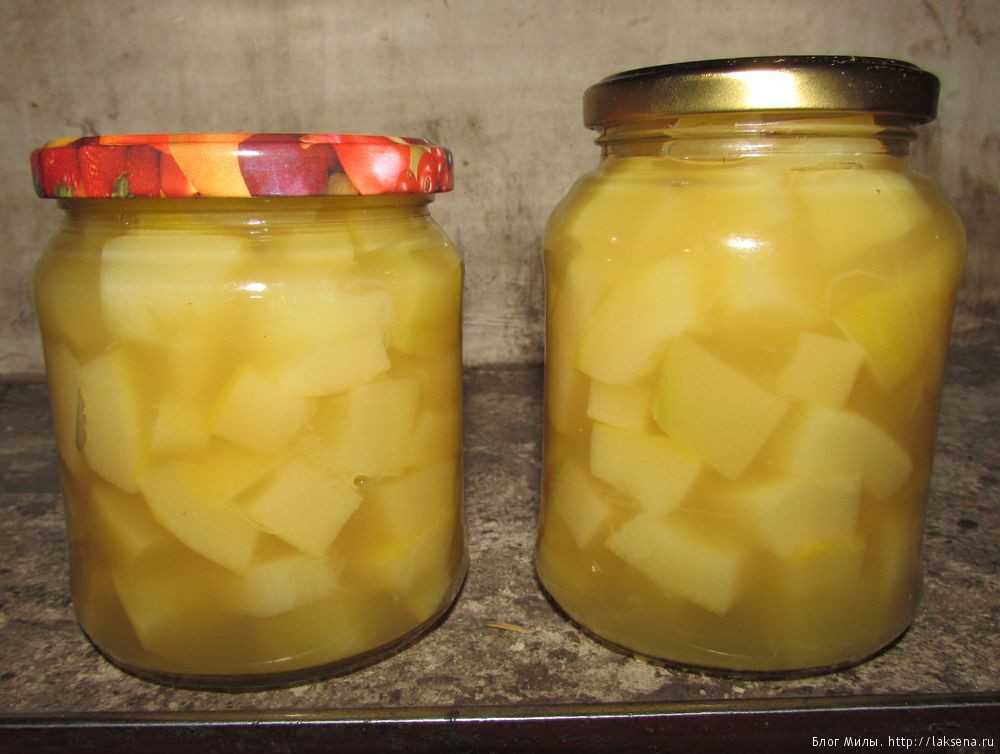 3 лучших рецепта варенья из кабачков с консервированными ананасами