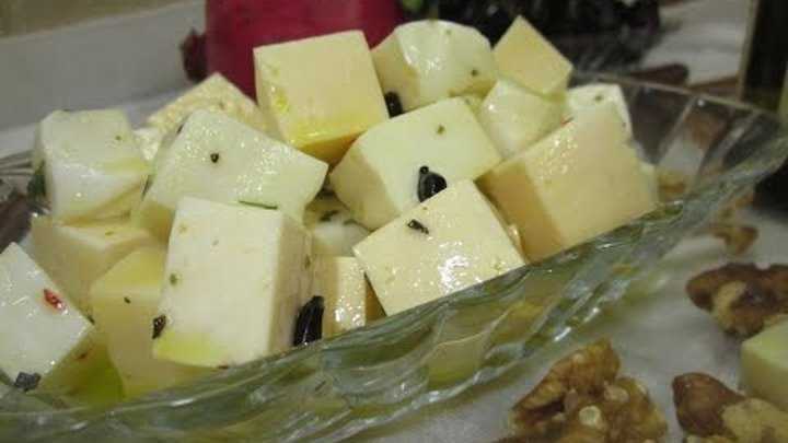 Пошаговые рецепты маринованного сыра