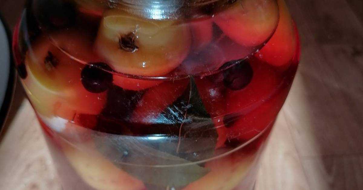 Вкусный компот из яблок на зиму: рецепты на 3-х литровые банки без стерилизации