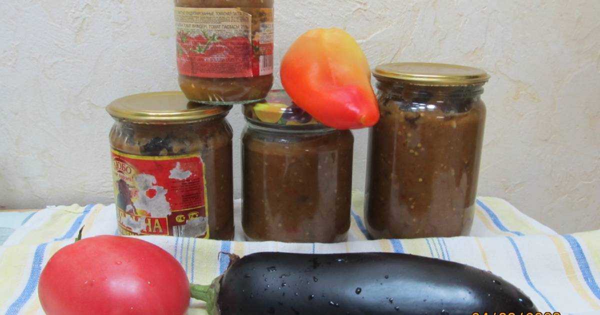 Заготовка икры из баклажанов с перцем и томатами по рецептам «пальчики оближешь»