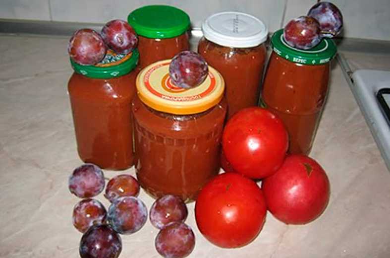 Кетчуп из помидор и слив: домашние рецепты на зиму, пальчики оближешь