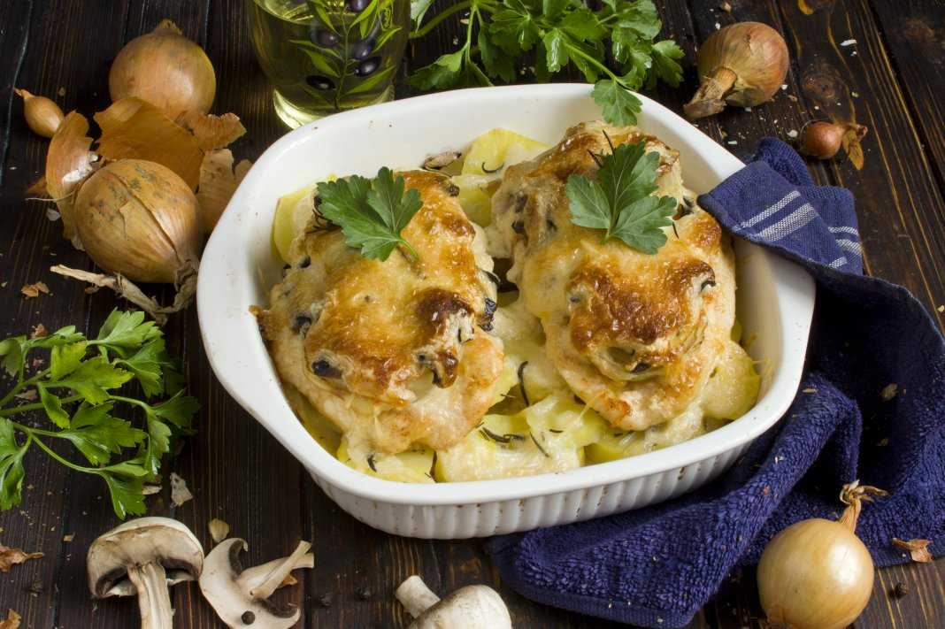 Салат с курицей и маринованными шампиньонами — 7 рецептов с фото