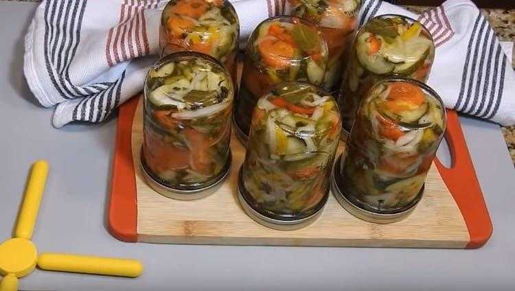 Донской салат, рецепт на зиму пошагово с фото