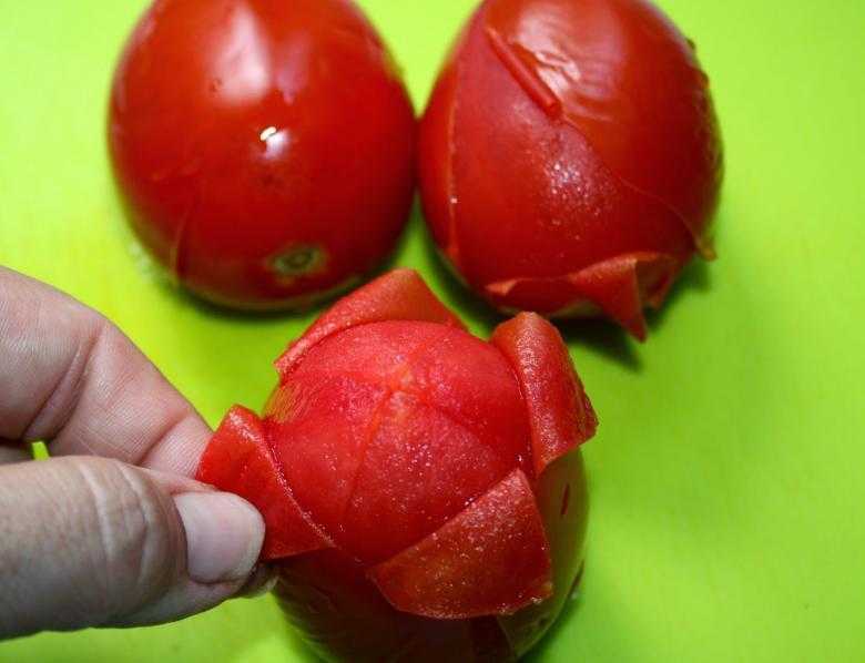 Как заготовить помидоры без кожуры на зиму