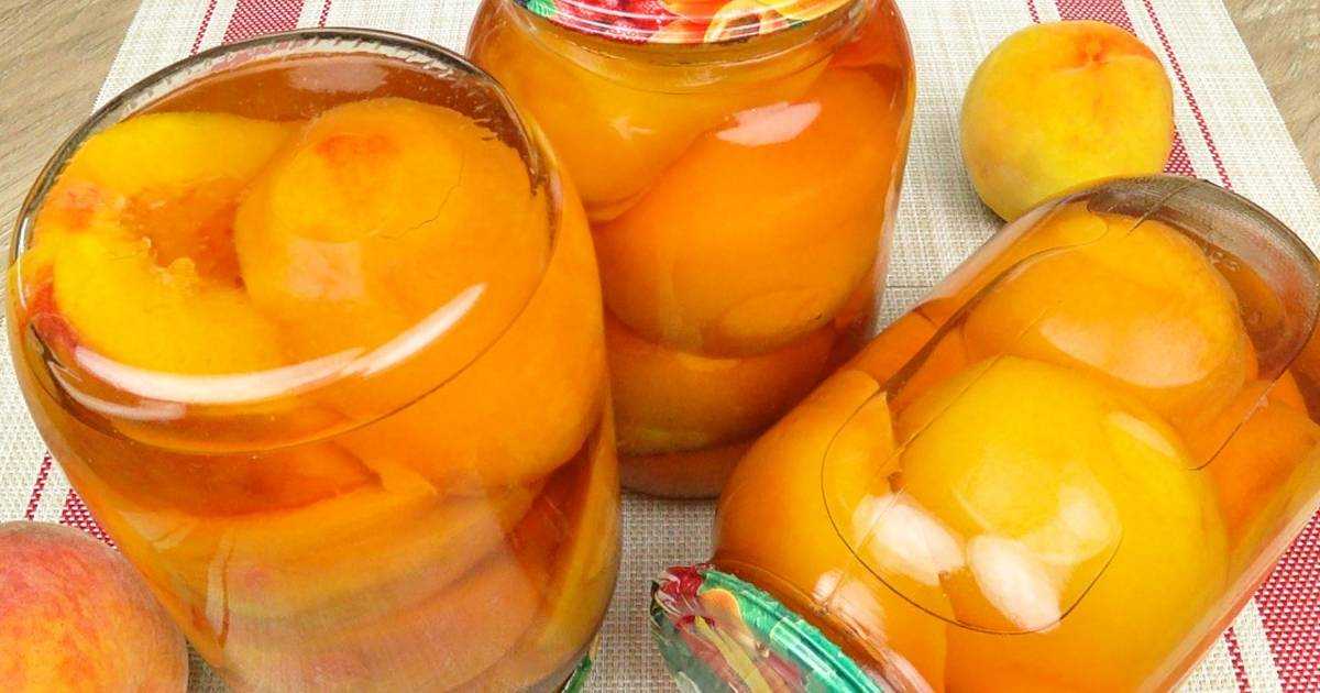 Консервация персиков – простые рецепты заготовок на зиму