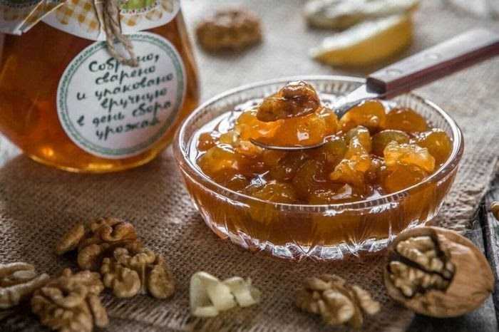 Варенье из грецких орехов – 10 рецептов, польза лакомства и противопоказания