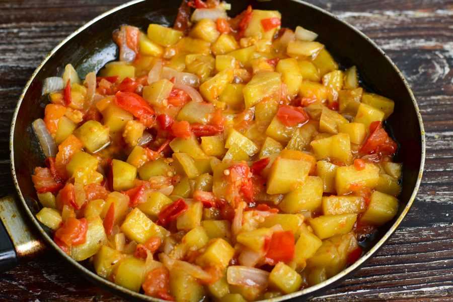 Вкусное овощное рагу с баклажанами и кабачками — 5 рецептов приготовления