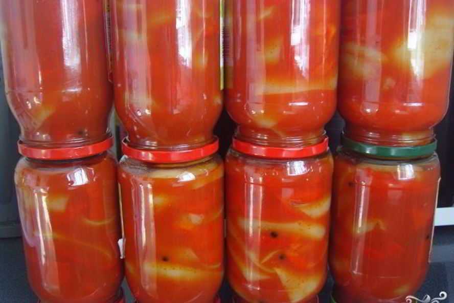 Как приготовить перец в томатном соке на зиму: поиск по ингредиентам, советы, отзывы, пошаговые фото, подсчет калорий, изменение порций, похожие рецепты