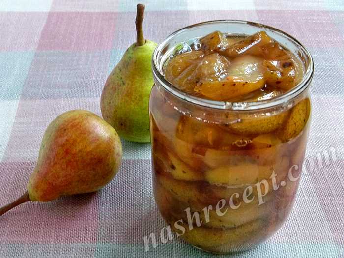 Варенье из яблок и груш на зиму – 6 рецептов (дольками)