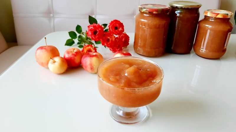 Яблочное пюре со сгущенкой на зиму — 6 самых нежных рецептов