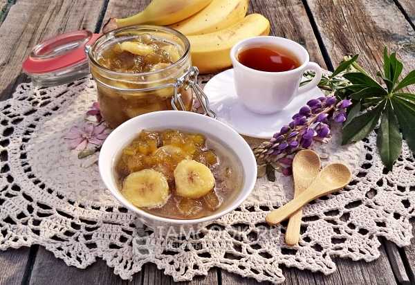 Варенье из бананов — 13 рецептов, как приготовить пошагово