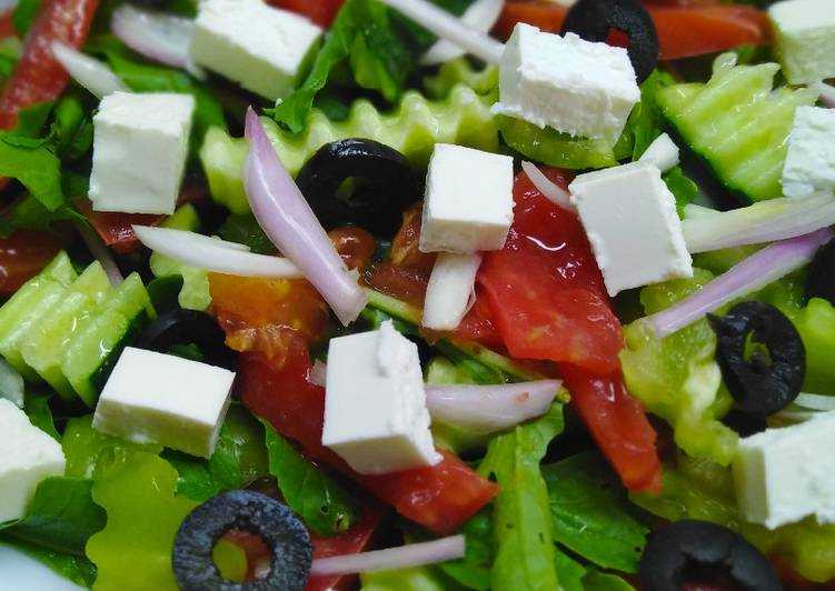Греческий салат с фасолью на зиму: очень вкусные рецепты