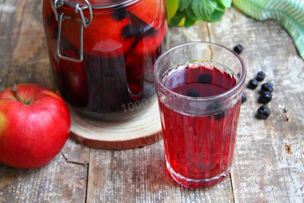 Как приготовить компот из черноплодки с вишневым соком и яблоками на зиму: поиск по ингредиентам, советы, отзывы, подсчет калорий, изменение порций, похожие рецепты