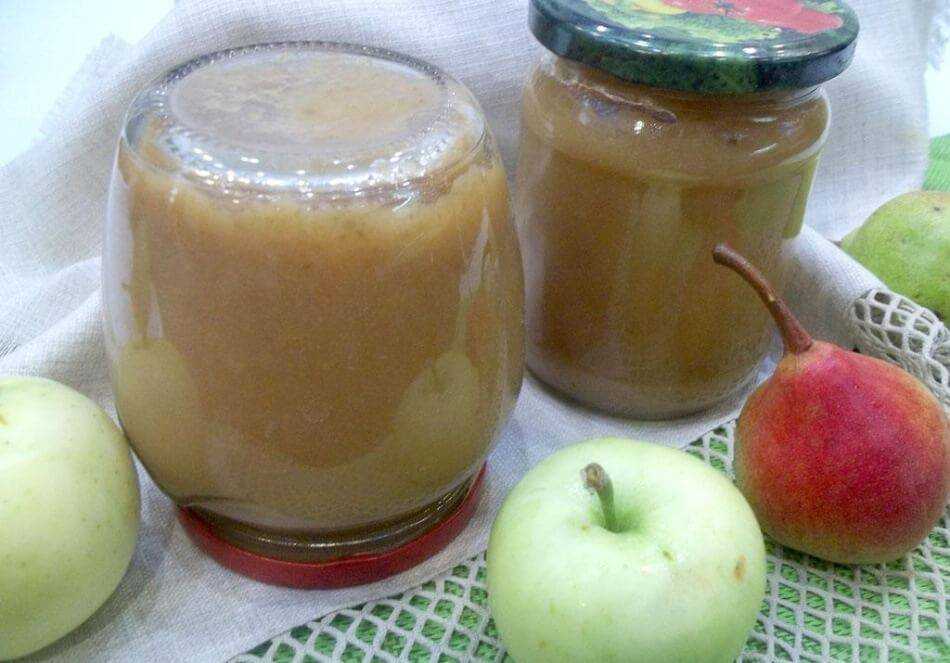 Яблочное пюре на зиму в банке - рецепт приготовления в домашних условиях
