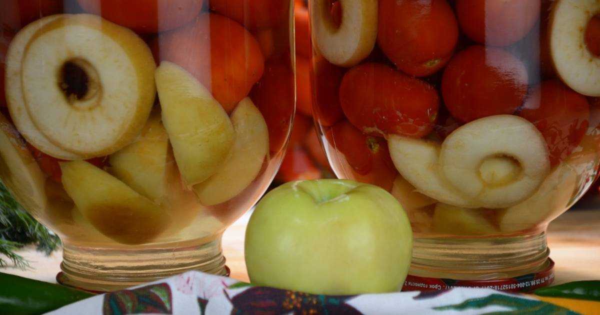 Яблоки маринованные с уксусом на зиму