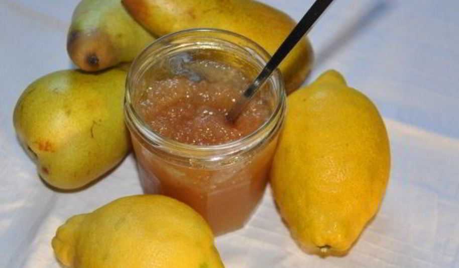 Повидло из груш с лимоном на зиму — пошаговый рецепт с фото