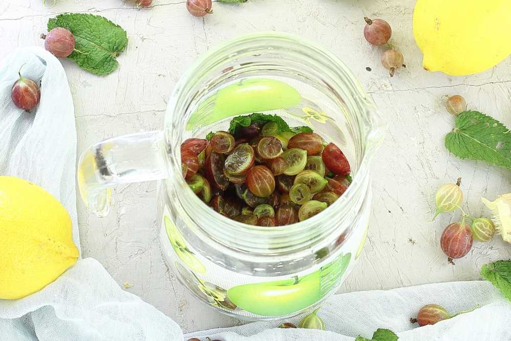 Компот мохито из крыжовника с мятой на зиму – 7 рецептов с фото пошагово