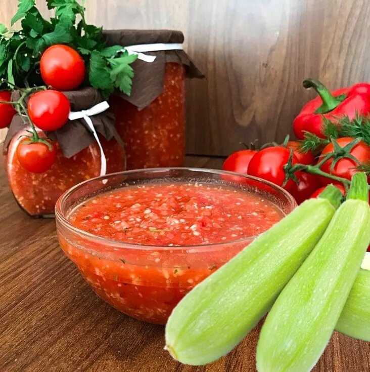 Аджика из кабачков на зиму: рецепты «пальчики оближешь» с яблоками, томатной пастой, помидорами