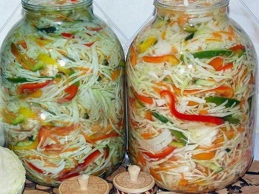 Простой салат из овощей на зиму. лучшие рецепты с фото