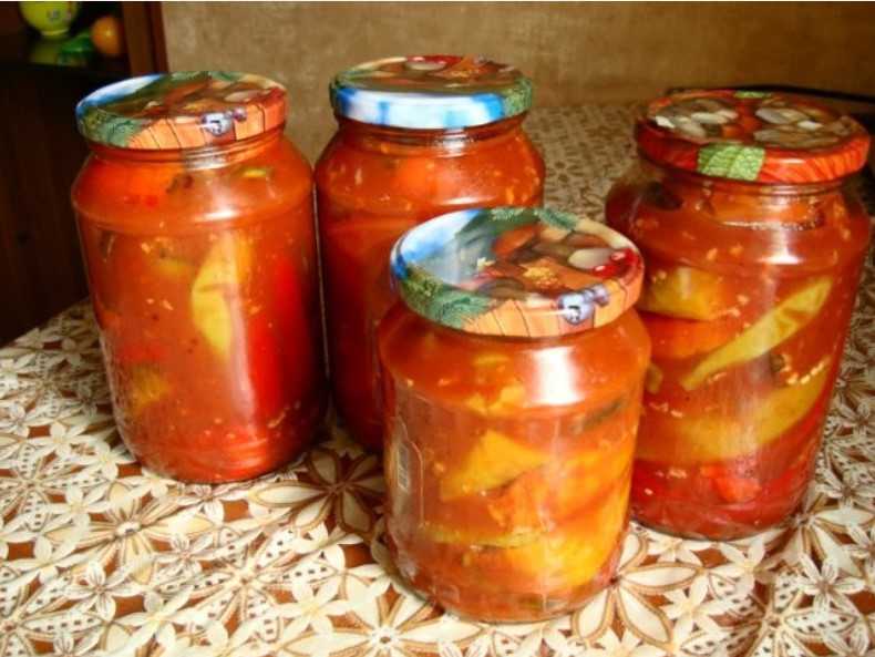 Перец в томатном соке на зиму, рецепт пошаговый с фото без стерилизации: маринованный, сладкий