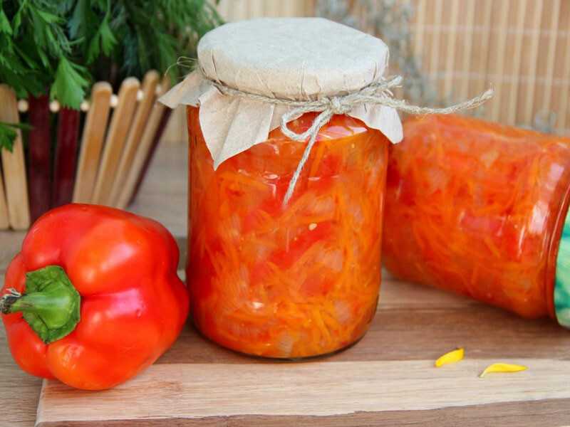 Лечо из болгарского перца и помидоров на зиму, 2 лучших рецепта с фото пошагово — wowcook.net