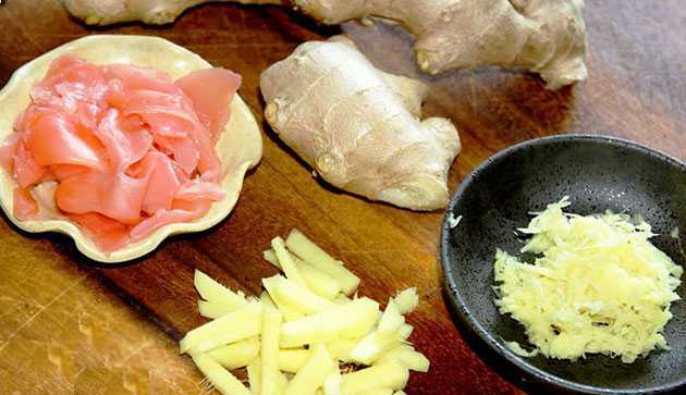 Как приготовить маринованный имбирь: 3 закуски и 1 салат