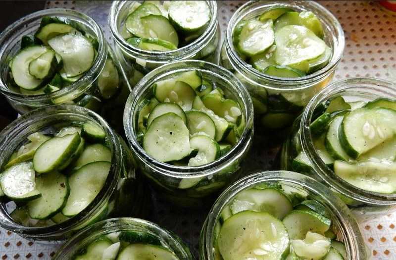 Салат из огурцов с луком на зиму - 10 самых вкусных рецептов с фото пошагово