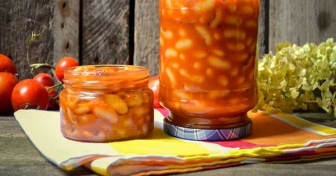 Фасоль в томатном соусе — 95 домашних вкусных рецептов приготовления
