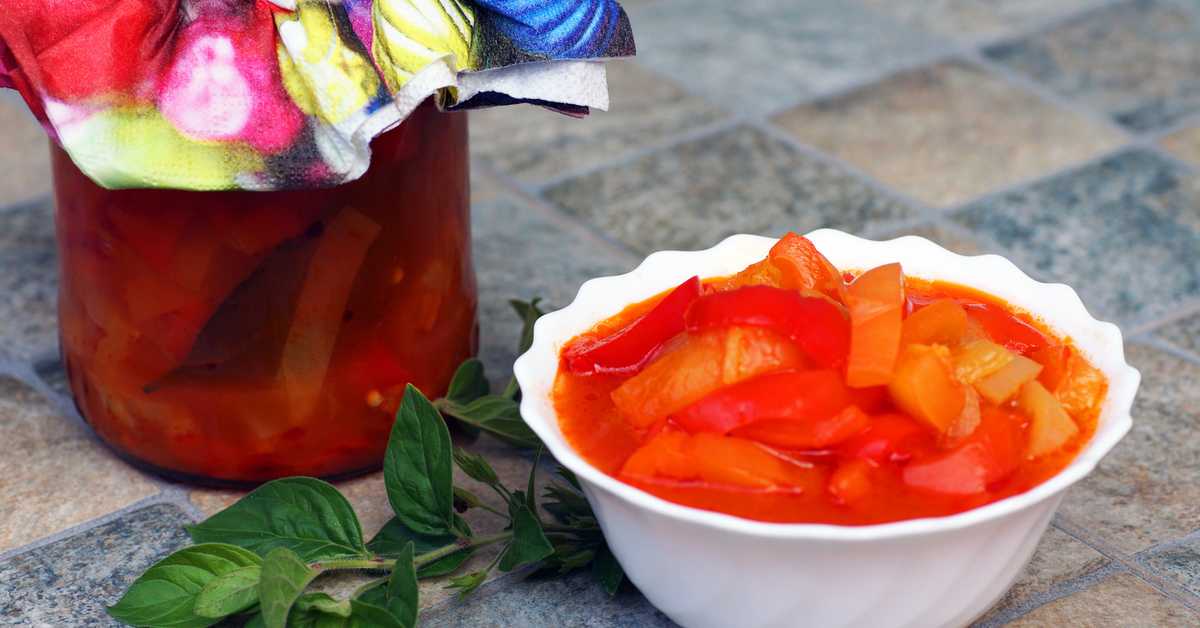 Лечо из жёлтых помидоров на зиму – 3 вкусных рецепта