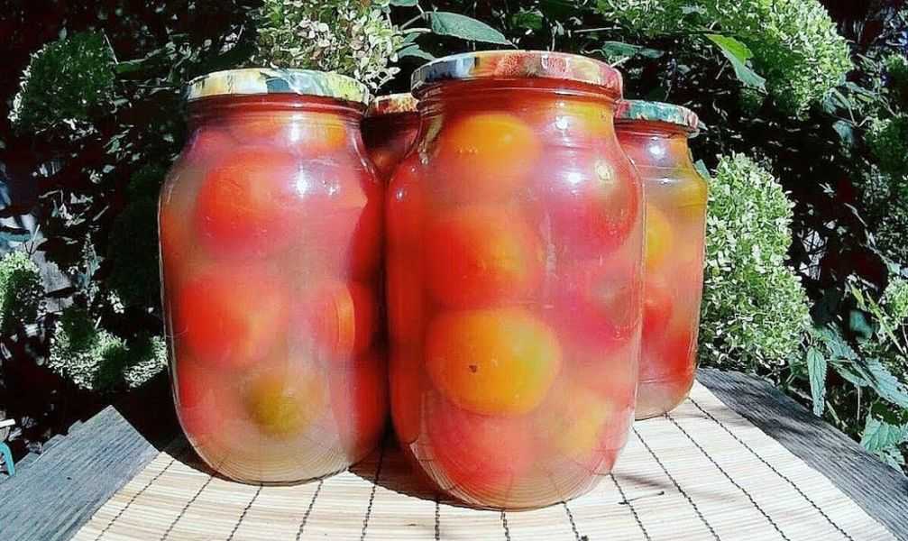 Пошаговый рецепт приготовления помидор в яблочном соке на зиму