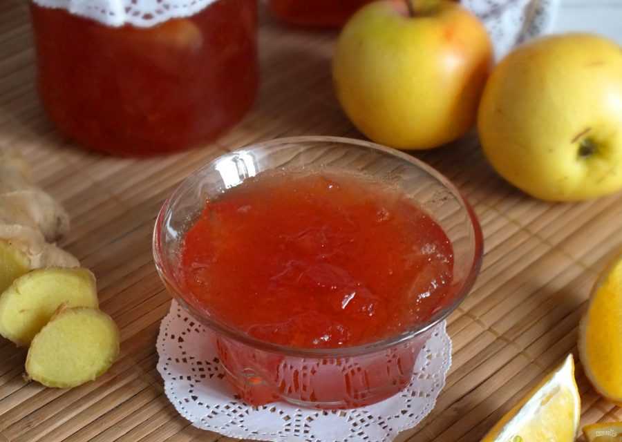 Варенье из яблок с грецкими орехами на зиму: рецепты с фото пошагово