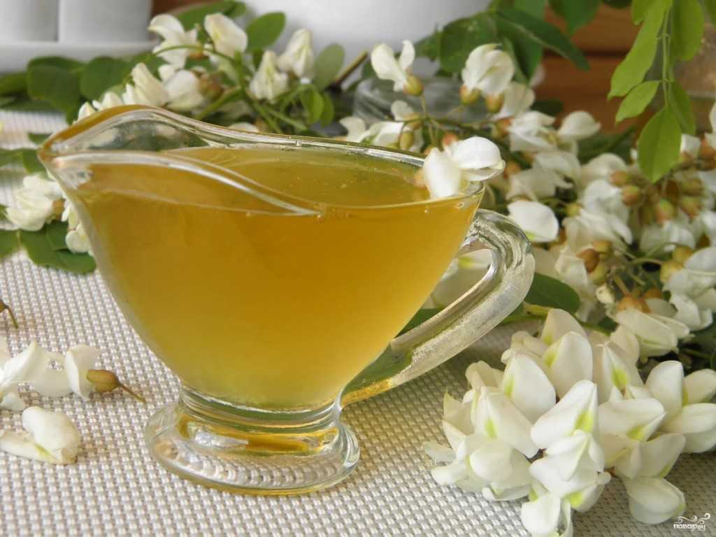 Варенье из цветков белой акации с лимоном (акациевый мёд)