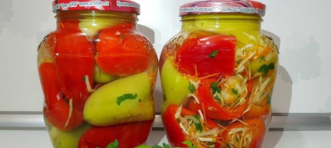 Маринованная капуста с перцем: самые популярные рецепты заготовок на зиму, хранение в домашних условиях