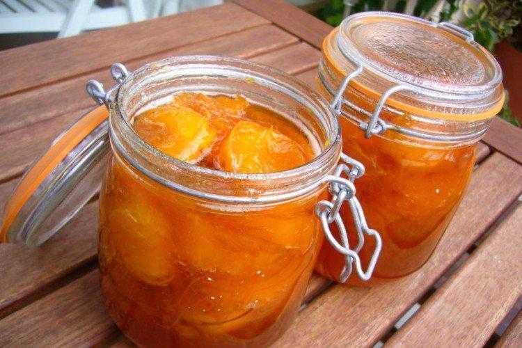 Варенье из абрикосов с косточками 5-минутка на зиму - рецепт с пошаговыми фото