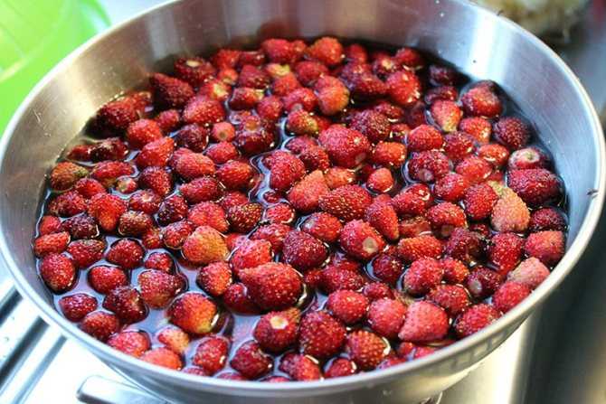 Земляника с сахаром на зиму — рецепты перетертой ягоды, в морозилке без варки