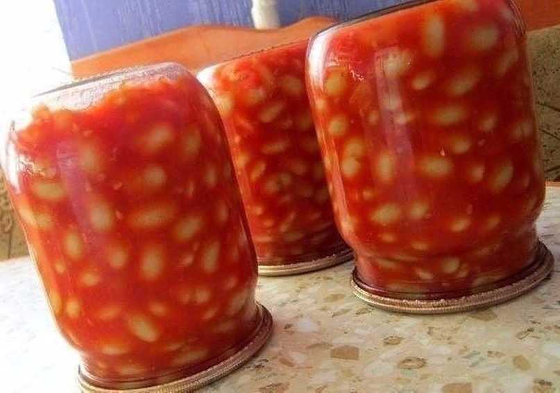 Фасоль в томатном соусе - 95 рецептов приготовления пошагово - 1000.menu