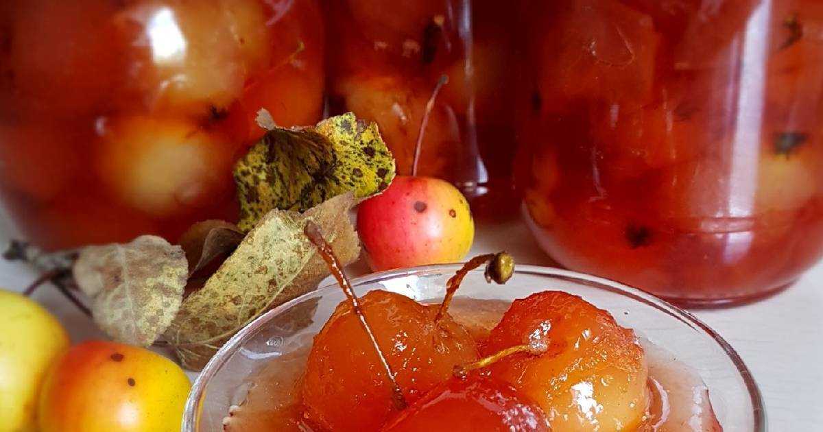 Яблоки ранетки варенье прозрачное: рецепты на зиму