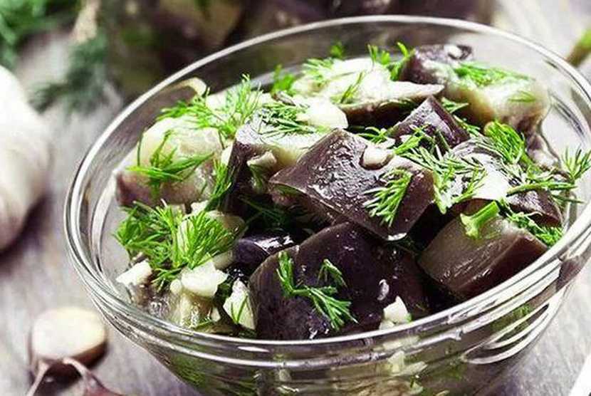 Салат «десяточка» с баклажанами на зиму — 2 очень вкусных пошаговых рецепта