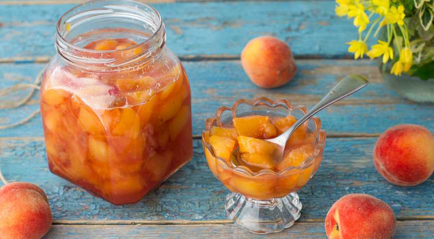 Варенье из персиков: рецепты домашних заготовок