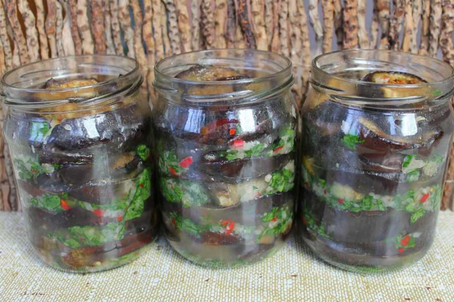 14 быстрых рецептов приготовления маринованных баклажанов с чесноком и зеленью на зиму