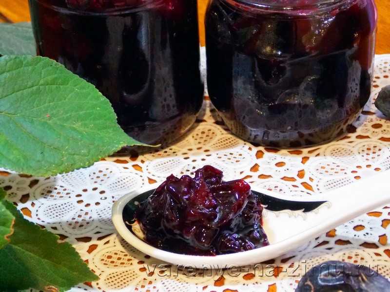 Варенье из чернослива: простой рецепт на зиму с фото и видео