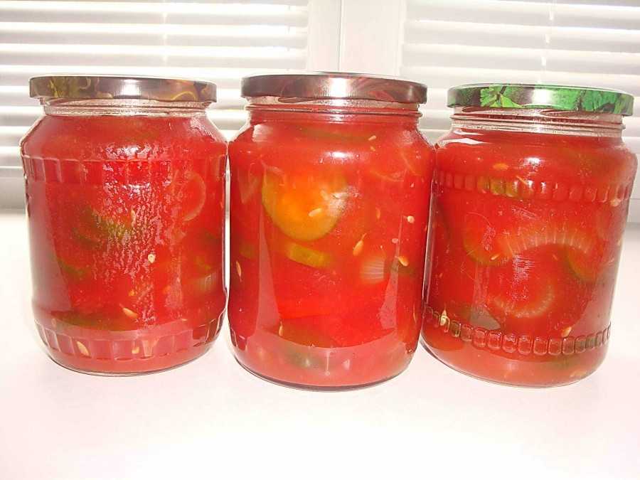 Заготавливаем огурцы в томатном соке на зиму: поиск по ингредиентам, советы, отзывы, пошаговые фото, подсчет калорий, удобная печать, изменение порций, похожие рецепты