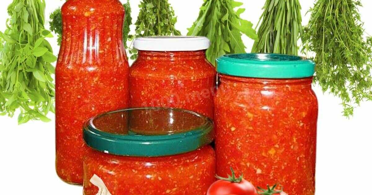 Аджика без помидор - 24 домашних вкусных рецепта приготовления