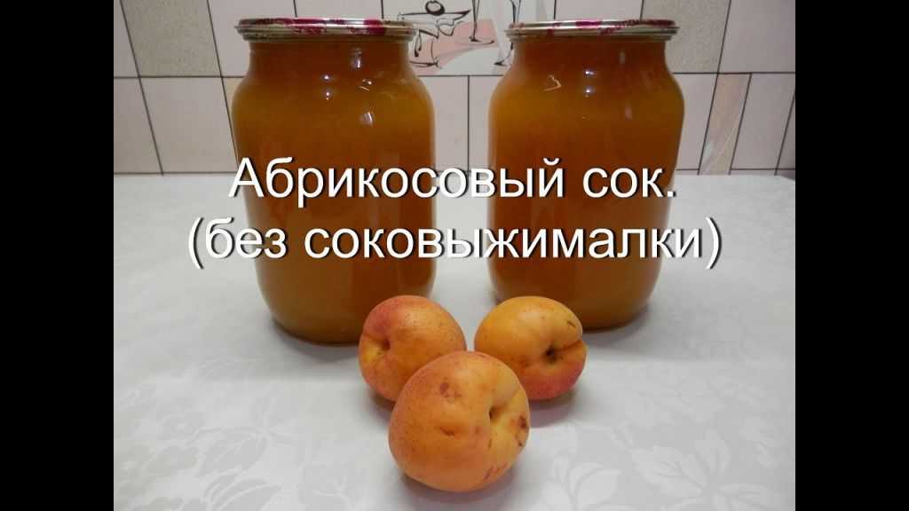 Сок из абрикосов: закатываем на зиму максимальную порцию витаминов