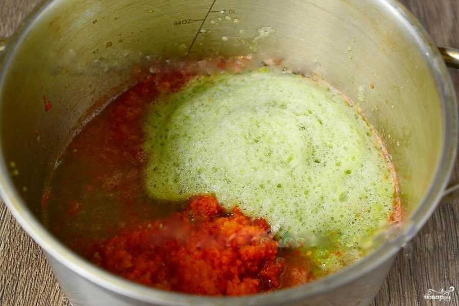 Икра из зеленых помидоров: как приготовить с перцем, кабачками, без уксуса