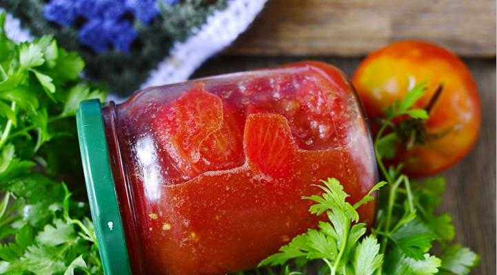 Как приготовить помидоры в собственном соку в томатной пасте на зиму: поиск по ингредиентам, советы, отзывы, пошаговые фото, подсчет калорий, изменение порций, похожие рецепты