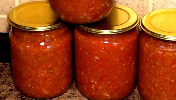 Рецепты аджики из кабачков с томатной пастой на любой вкус