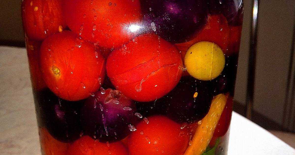 Рецепты помидоры с виноградом