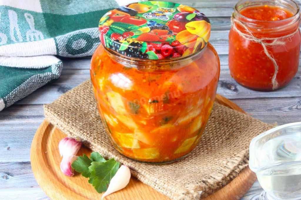 Обалденные огурцы в томатной заливке на зиму: рецепты с чесноком