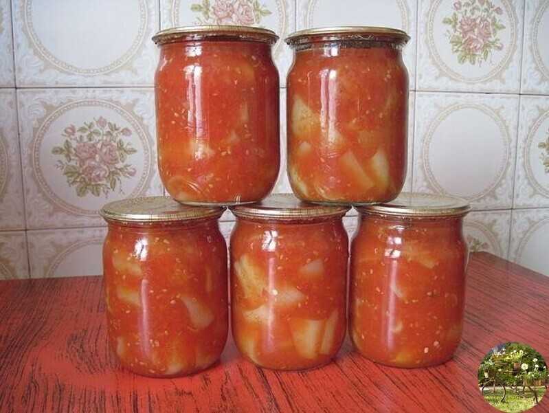 Перец в томатном соке
